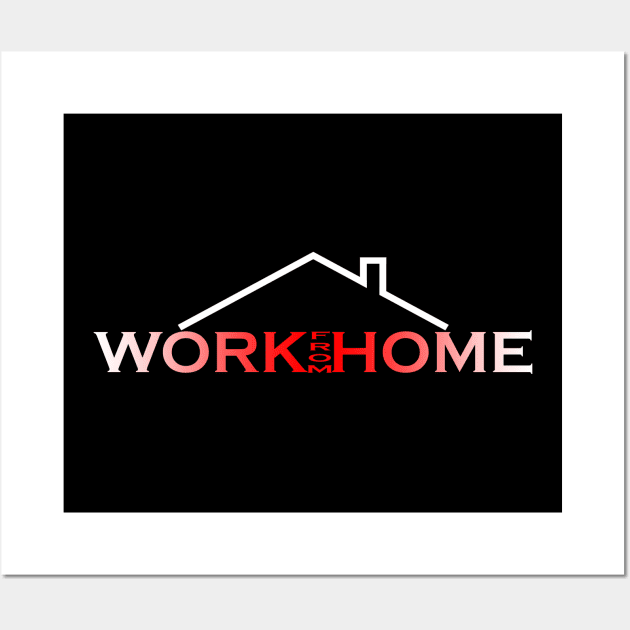 WFH - 11 Wall Art by SanTees